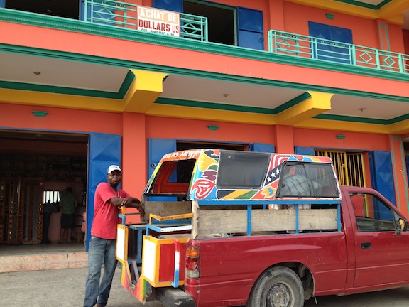 TapTaps are a main form of public transport in Haiti.